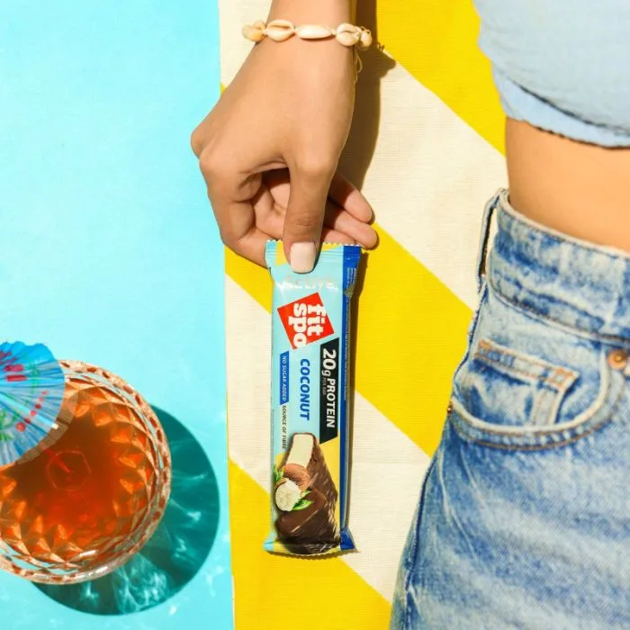 "FITSPO" ACTIVE Protein bar COCONNUT 60 g