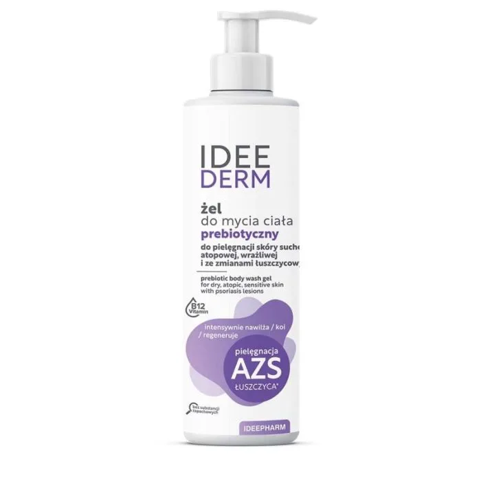 "IDEE DERM" Prebiootikumiga kehapesugeel, 400 ml