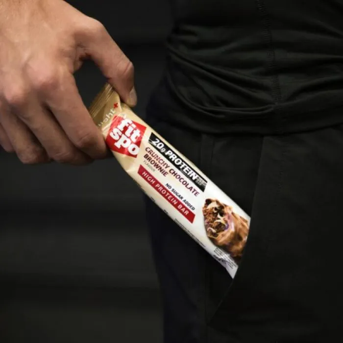 "FITSPO" DELIGHT Protein bar CRUNCHY CHOCOLATE BROWNIE 60 g 