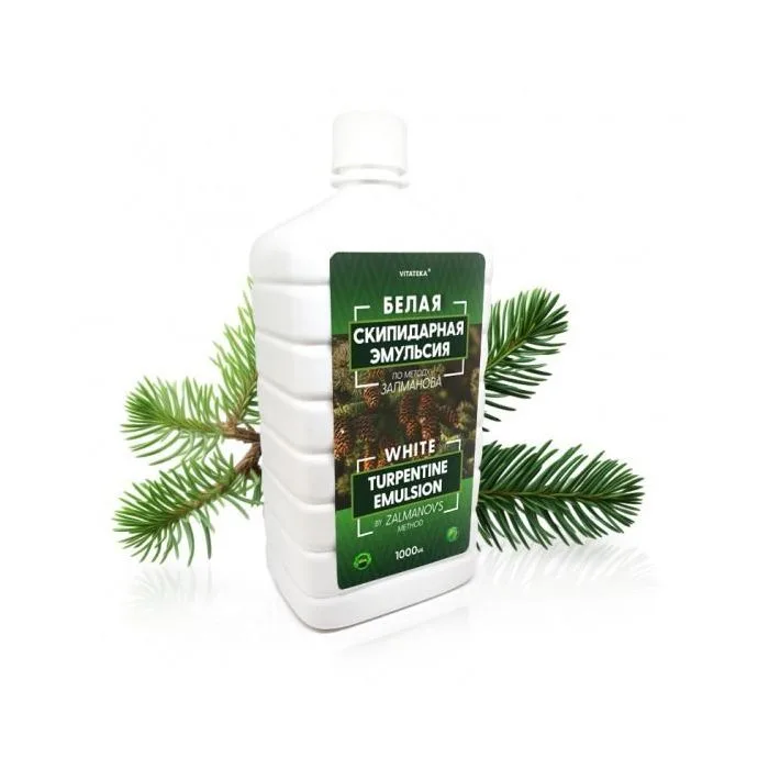 "VITATEKA" Valge tärpentinieemulsioon Zalmanovi meetodi alusel 1l