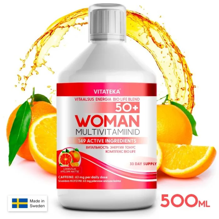 "VITATEKA" MULTIVITAMIINID WOMAN 50+