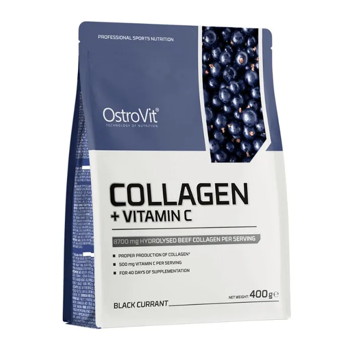 "OSTROVIT" Kollageen + C-vitamiin, mustsõstar 400 g