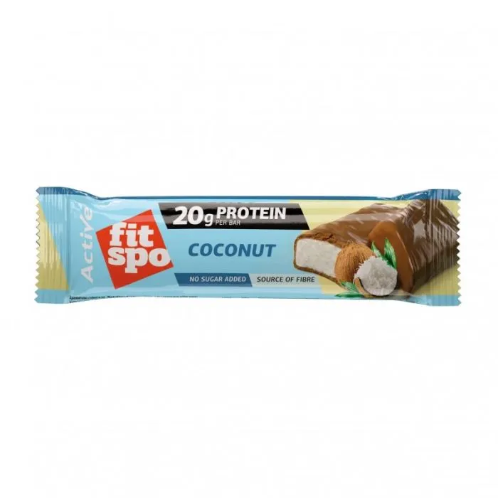 "FITSPO" ACTIVE Protein bar COCONNUT 60 g
