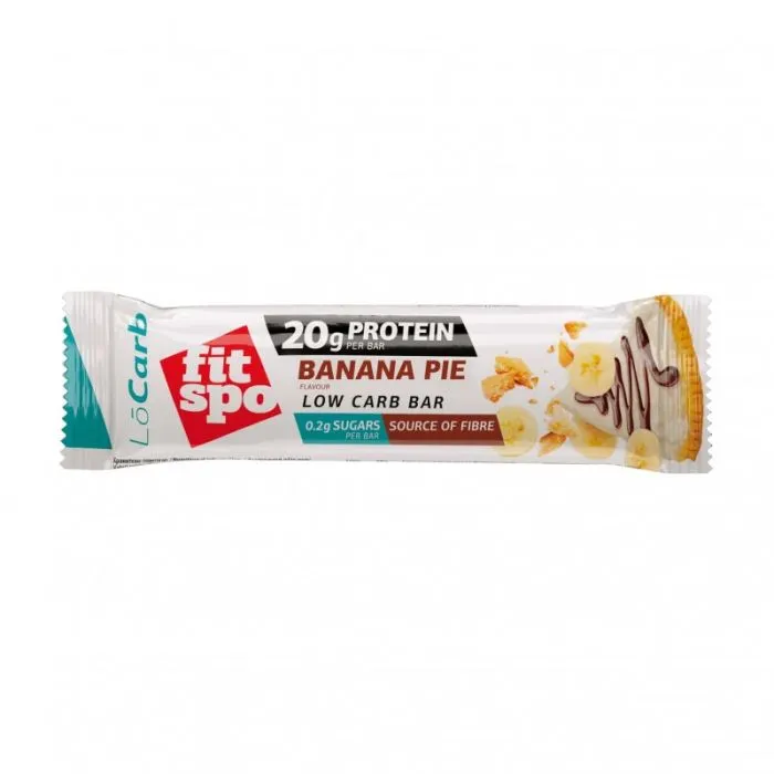 "FITSPO" LOCARB Protein bar BANANA PIE 60 g