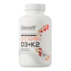TOIDULISAND VITAMIIN D3 + K2, TABLETID 90 TK. OstroVit