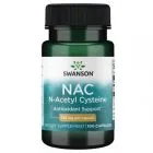 "SWANSON" NAC N-Acetil Cysteine150 mg kapslid, N100