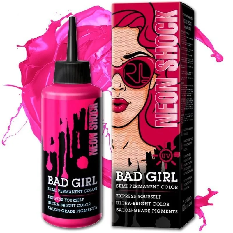 TOONIV POOLPÜSIV EFEKTVÄRV Bad Girl NEOONROOSA 150ML
