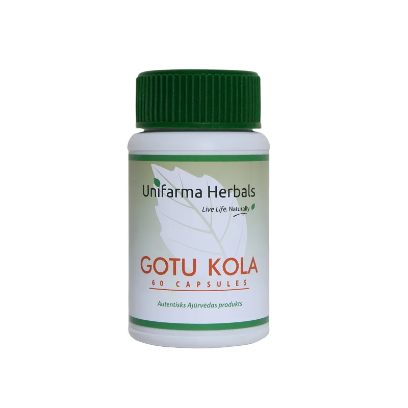 UNIFARMA HERBALS AASIA VESINABA KAPSLID N60 