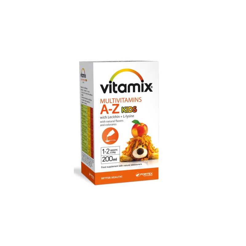 Vitamix multivitamiinid lastele A-Z 200 ml Fortex