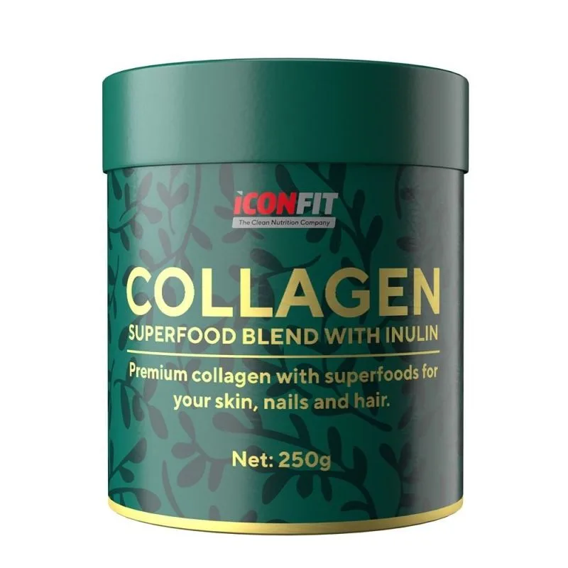 KOLLAGEEN INULIINIGA VAARIKA JA MUSTSÕSTRAMAITSELINE 300 G ICONFIT