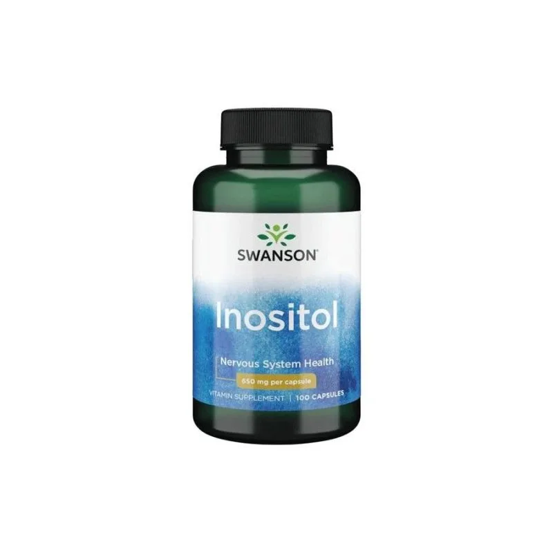 KAPSLID INOSITOL 650 MG 100 SWANSON