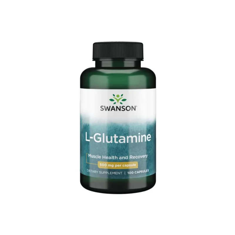 KAPSLID L-GLUTAMIIN N100 500MG - SWANSON