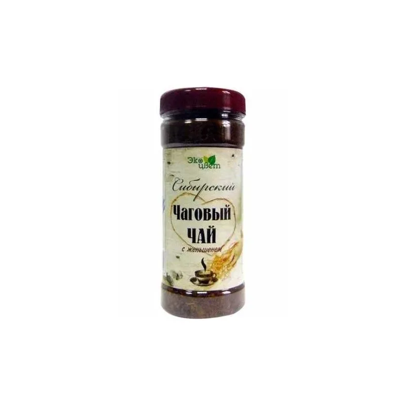 MUST PÄÄSIKU SIBERI ŽENŠENNIGA TEE 90G ( chaga + zhenshen )(чага+женьшень)