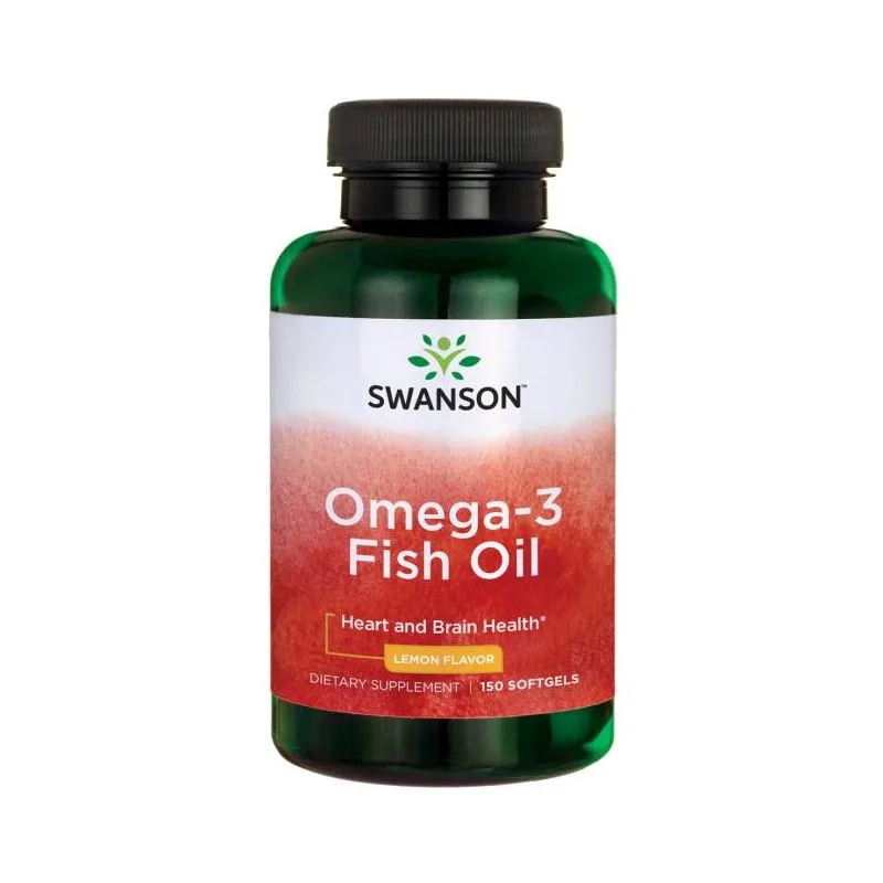 KAPSLID OOMEGA-3 KALAÕLI SIDRUNIMAITSELISED  N150  - SWANSON 