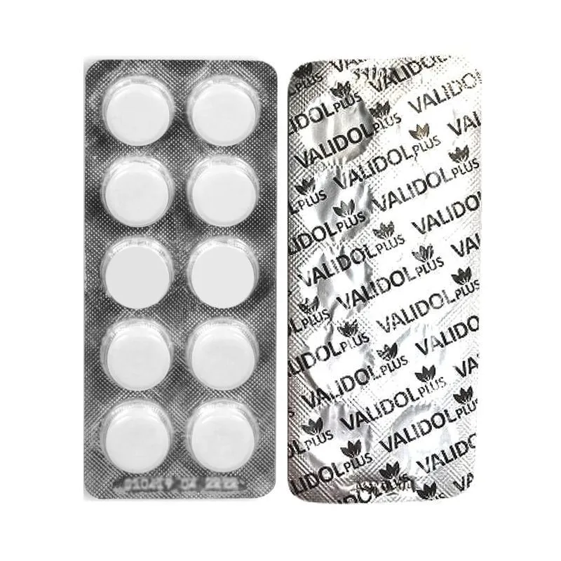 Validol 10 tabletti "Kardiovaskulaarne tugi ja stressi leevendamine" 50 mg