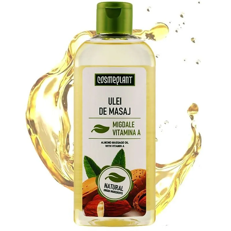 Cosmeplant massaažiõli mandliõli ja A-vitamiiniga, 200 ml