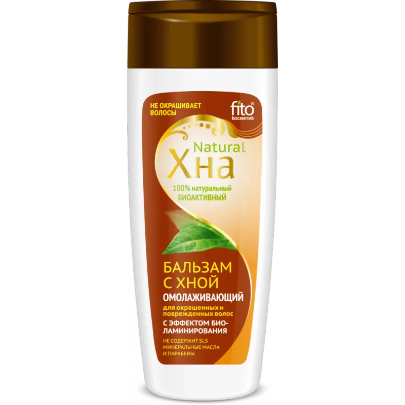 NOORENDAV HENNAGA PALSAM VÄRVITUD JA KAHJUSTATUD JUUSTELE 270ML - FITOKOSMETIK