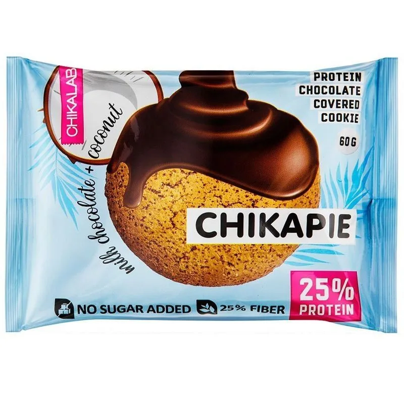 Chikalab Glasuuritud küpsised kookostäidisega, 60 g