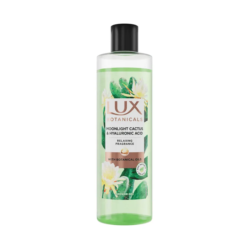 Гель для душа Moonlight Cactus с гиалуроновой кислотой 480 мл - Lux Botanicals