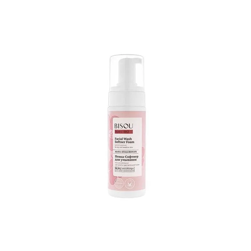 BISOU NÄOPESU NIISUTAV VAHT-SOFTNER KUIVALE JA TUNDLIKULE NAHALE 150ML