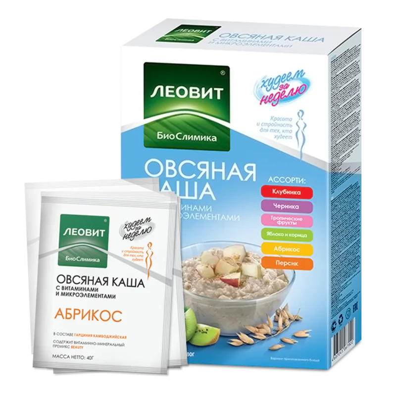Kaerahelbepuder Assortii 280 g - Leovit