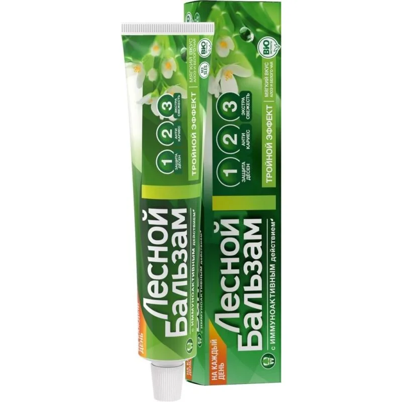 LESNOI BALSAM HAMBAPASTA AALOE JA VALGE TEE 75ML – JUNILEVER