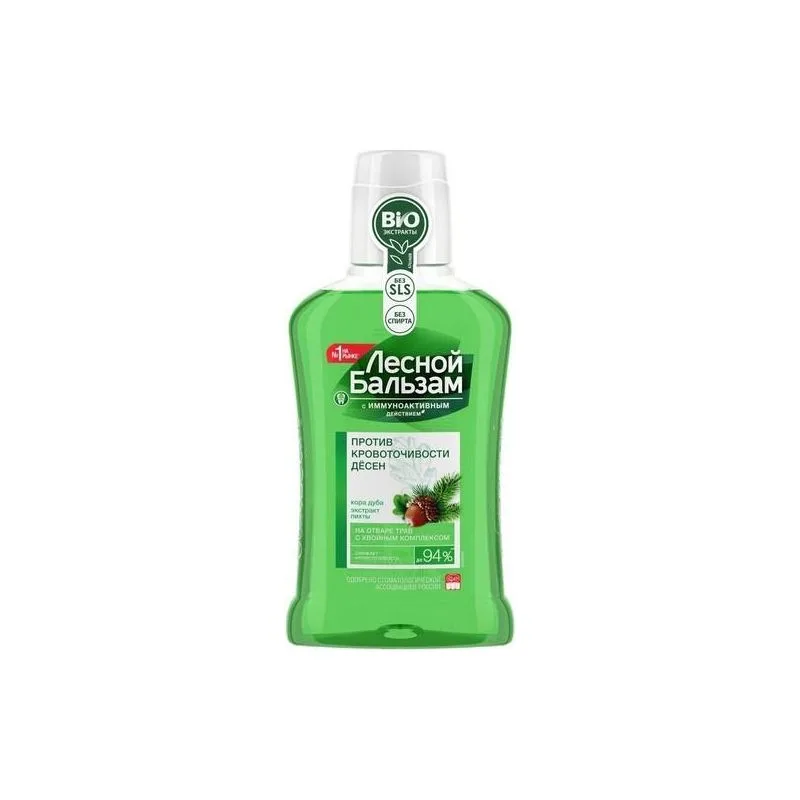 LESNOI BALSAM SUULOPUTUSVESI TAMMEKOOR JA NULG IGEMETE VEREJOOKSU VASTU 250ML - JUNILEVER