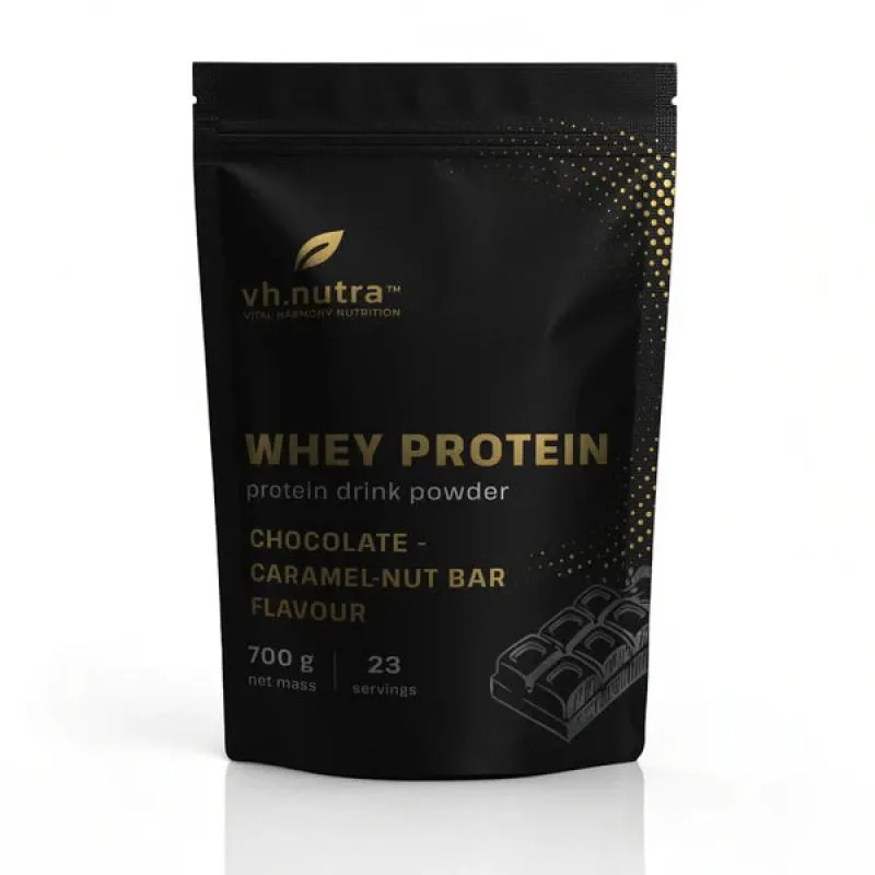 WHEY Protein сывороточный протеин, шоколад-карамель-орех, 700 г - VH.Nutra