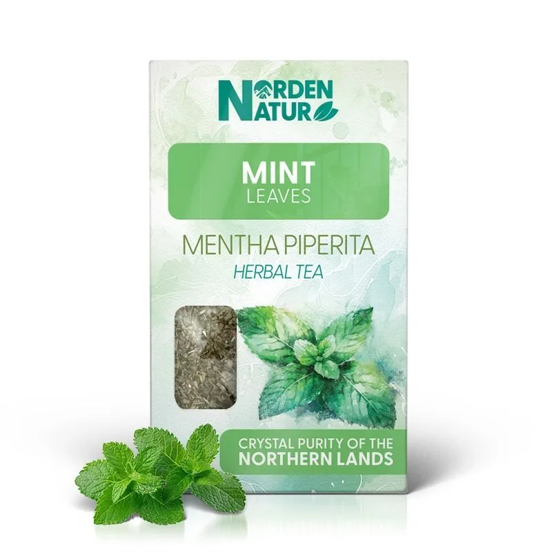 Листья мяты травяной чай, 50 г - Norden Natur