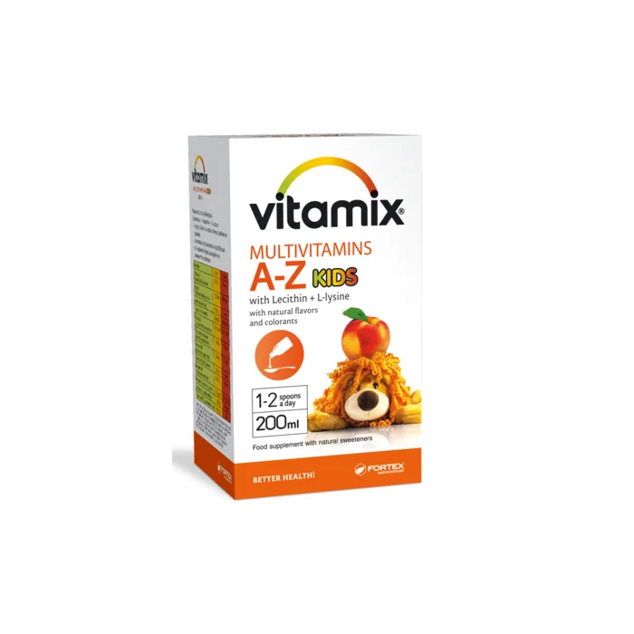 Vitamix multivitamiinid lastele A-Z 200 ml Fortex