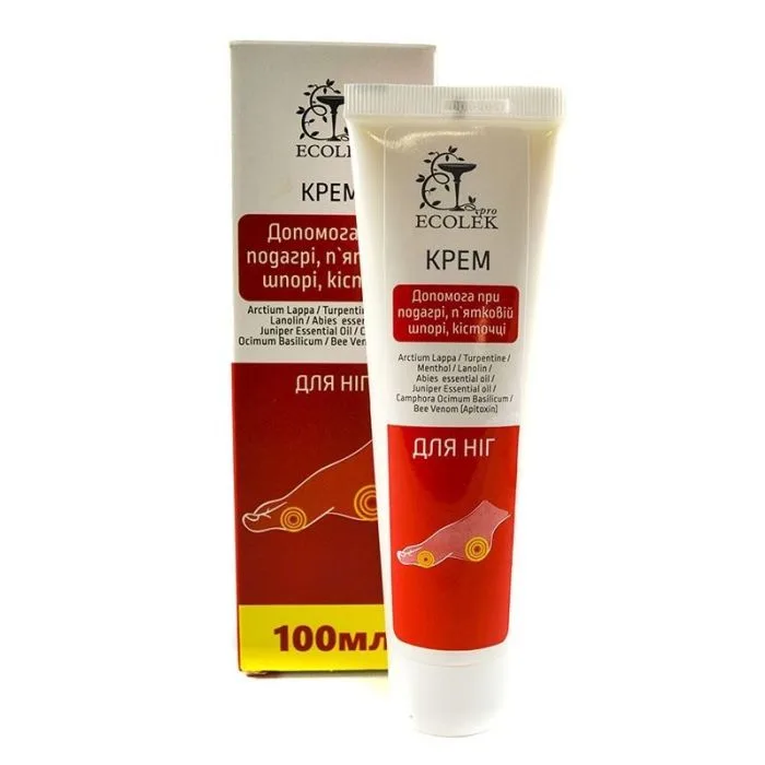 Jalakreem podagra, kukekannuse ja bursiidi vastu 100 ml - Ekolek