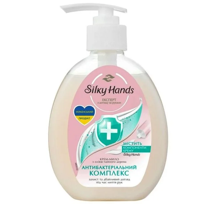 "SILKY HANDS" KREEM-SEEP ANTIBAKTERIAALNE 230 ML