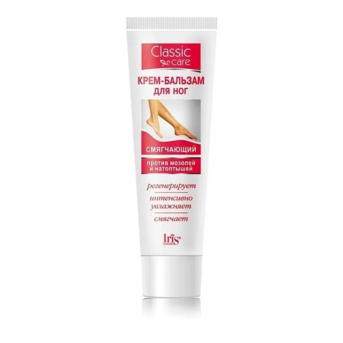 Minkštinantis pėdų kremas-balzamas nuo nuospaudų ir suragėjimų, 100 ml – Iris Cosmetic