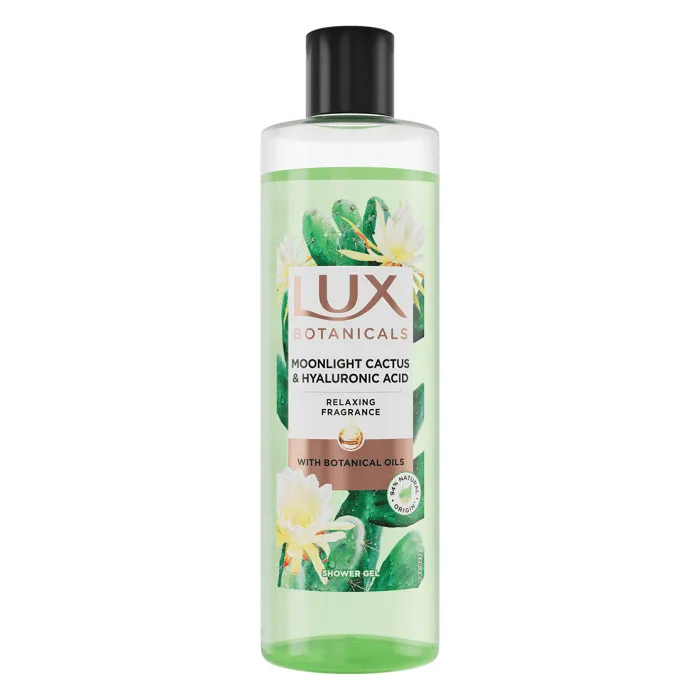 "LUX BOTANICALS" Dušigeel Moonligh Cactus hüaluroonhappega, 480 ml