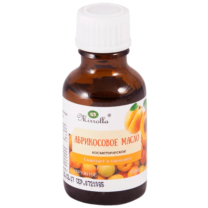 Abrikosų kauliukų aliejus 25 ml