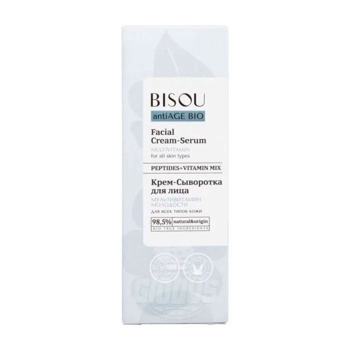 BISOU Multivitamininis veido serumas visiems odos tipams 50 ml