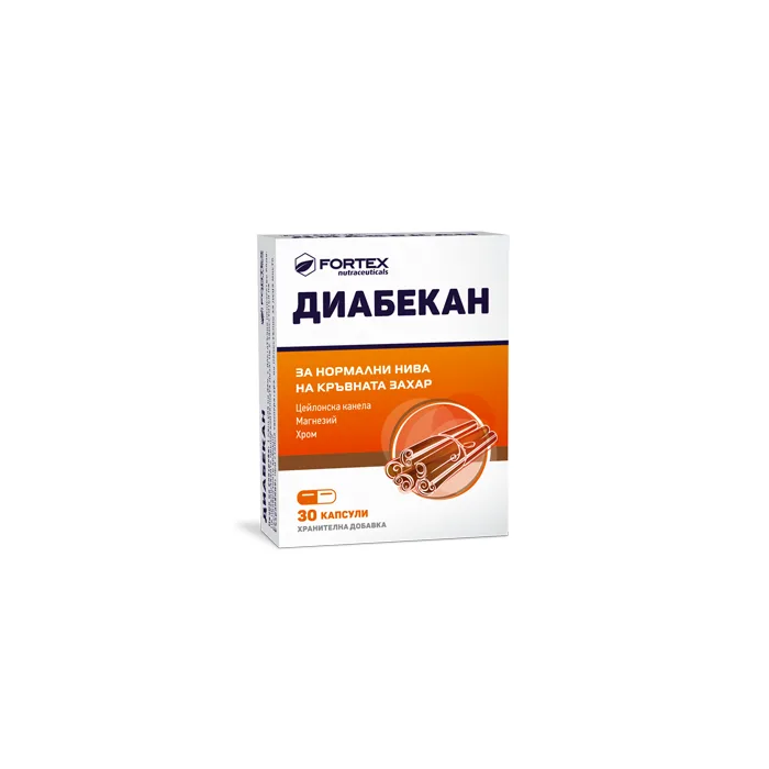 DIABEKAN KAPSLID 490MG N30 FORTEX 