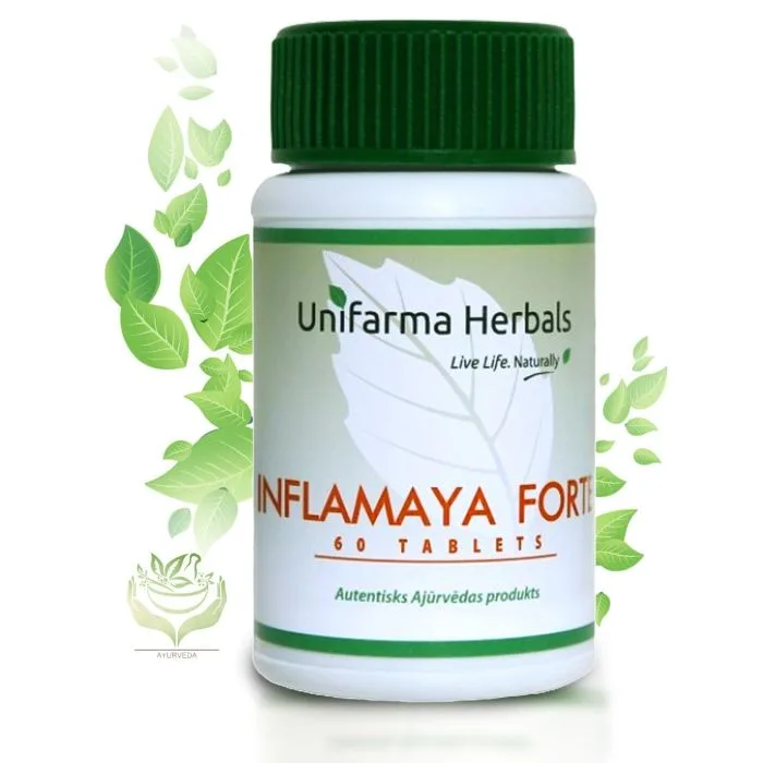 Inflamaya Forte kapsulės № 60 - UNIFARMA HERBALS