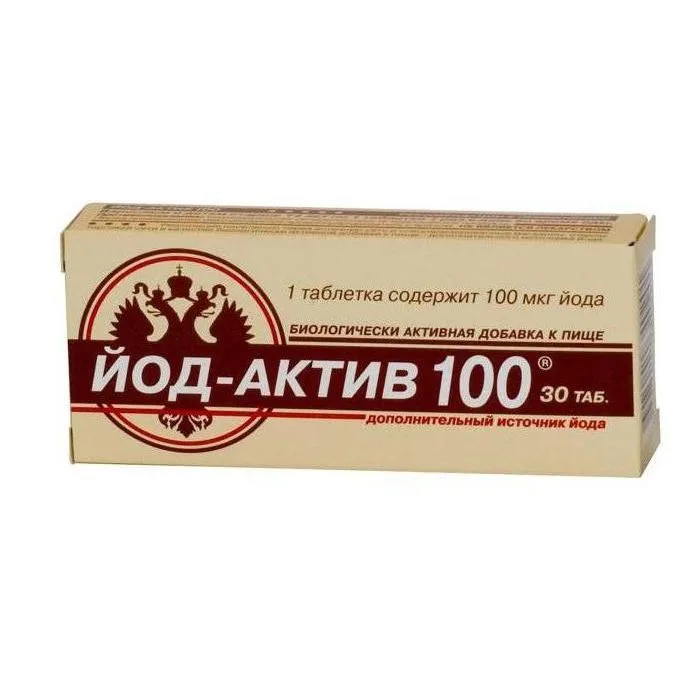 DIOD JOOD-AKTIV 100 TABLETID100 MCG N30 