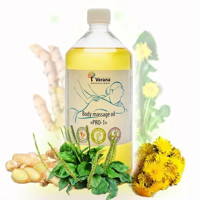 Kehamassaaži õli  “ Pro - 1 ” 1 L