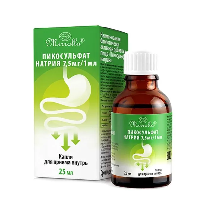 TILGAD PIKOSULFAT NATRIJA 7,5 MG/ 1ML 25ML MIRROLLA