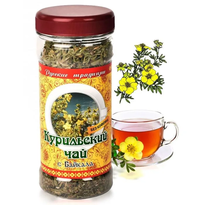 Kurilų arbata "Ekotsvet", PET skardinė, 30 g