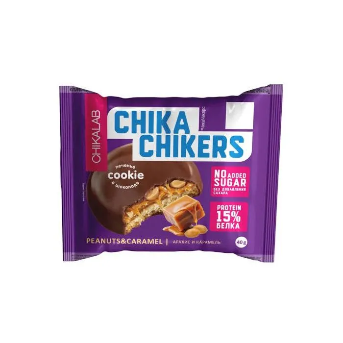 "CHIKALAB" CHIKA CHIKERS Peanuts & caramel 40 g