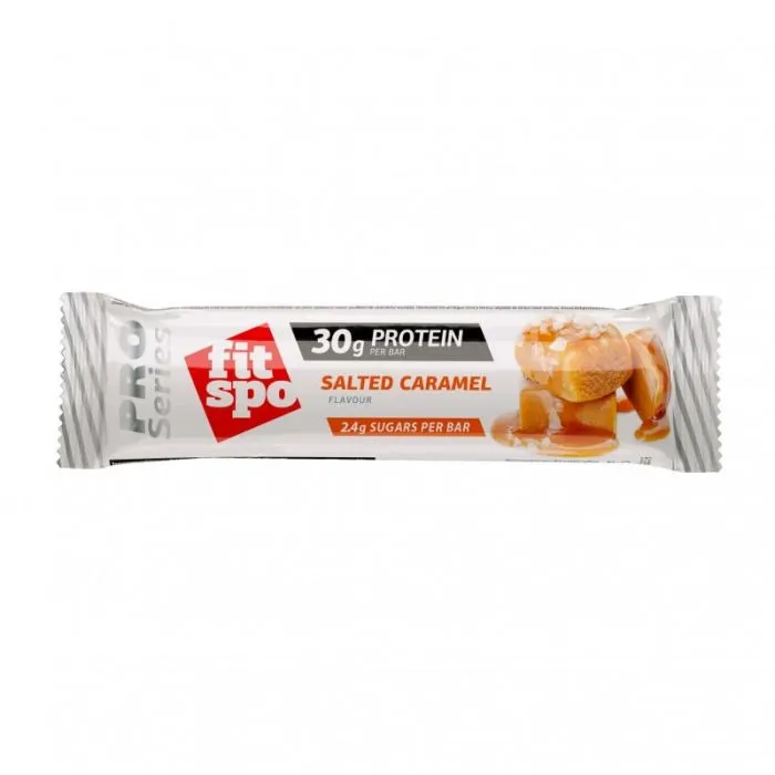 "FITSPO" PROSERIES Protein bar SALTED CARAMEL 85 g