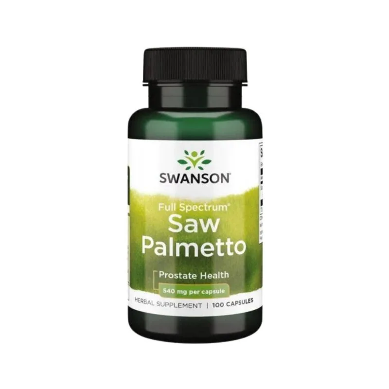 Saw Palmetto kapsulas, N100 - SWANSON