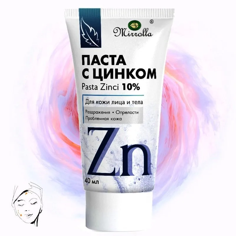 TSINK PASTA 10% 40ML - MIRROLLA