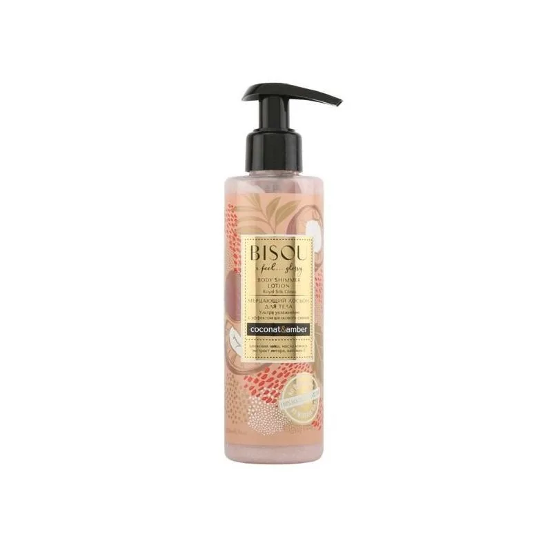 BISOU KOOKOSE COCONUT & AMBER LÄIKIV NIISUTAV KEHALOSJOON 200ML