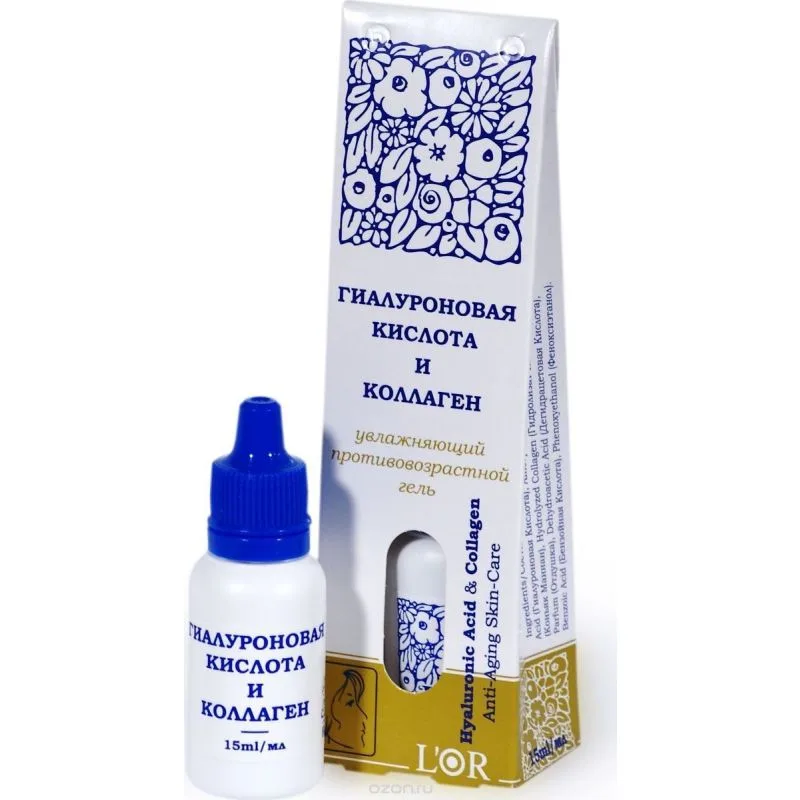 Lor DNC hüaloroonhape ja kollageen 15 ml