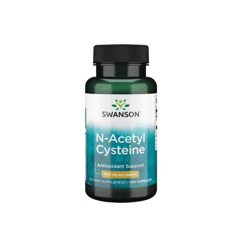 N-ATSETÜÜLTSÜSTEIIN KAPSLID 600MG N100 - SWANSON