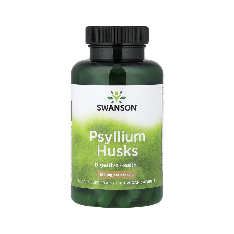 Psyllium sēnalas 610 mg kapsulas N100 - Swanson